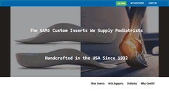 Desktop Screenshot of custom-insoles.com